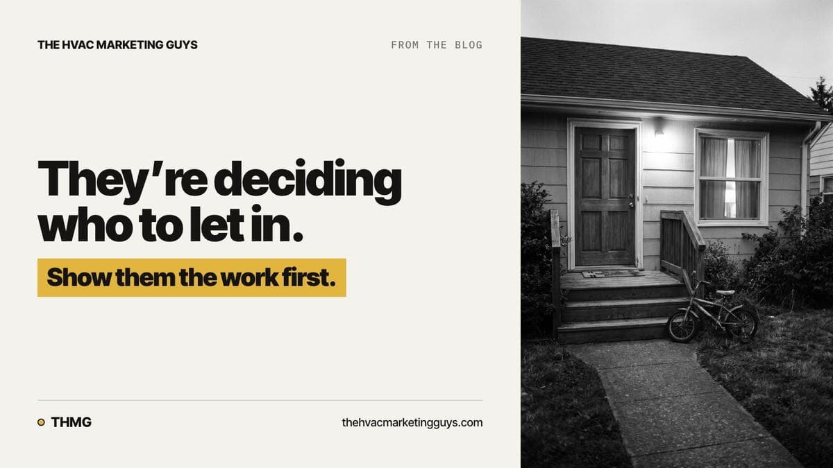 Your technicians are already doing your company's marketing